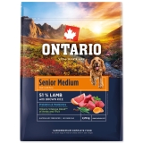 Ontario Medium Senior Lamb with Brown rice 2,25 kg